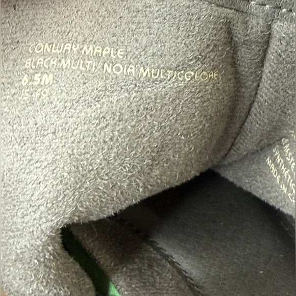 Earth Black Leather Ankle Boots 6.5M Side Zip Comfort Block Heel - Picture 9 of 11